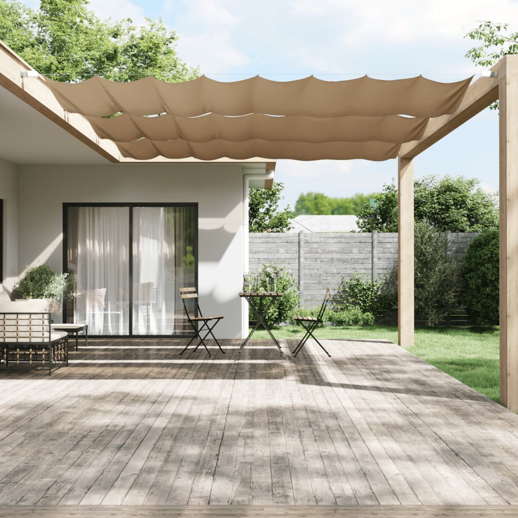 Paravento Verticale Grigio Talpa 140x800 cm in Tessuto Oxford
