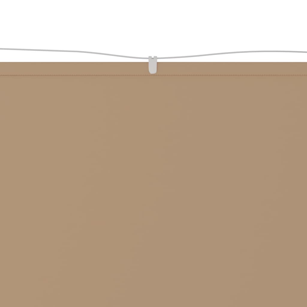 Paravento Verticale Tortora 180x1000 cm in Tessuto Oxford