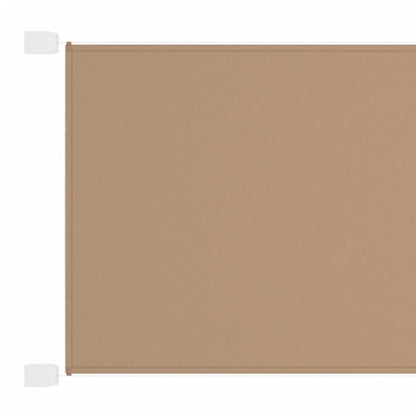 Paravento Verticale Tortora 200x360 cm in Tessuto Oxford