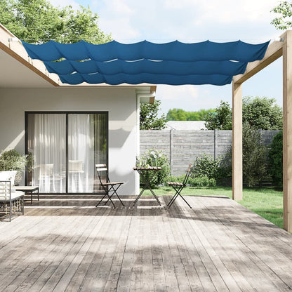Paravento Verticale Blu 60x600 cm in Tessuto Oxford