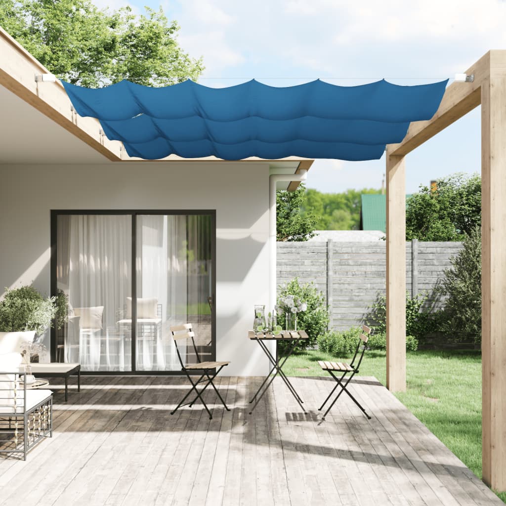 Paravento Verticale Blu 100x270 cm in Tessuto Oxford