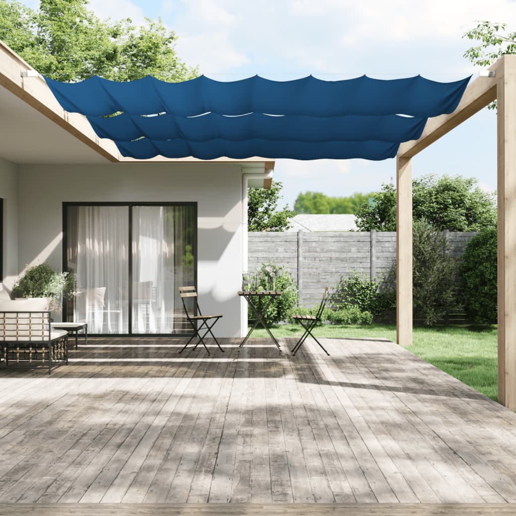 Paravento Verticale Blu 180x1000 cm in Tessuto Oxford