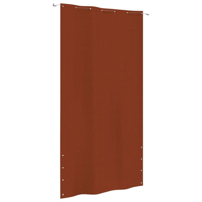 Paravento per Balcone Terracotta 140x240 cm in Tessuto Oxford