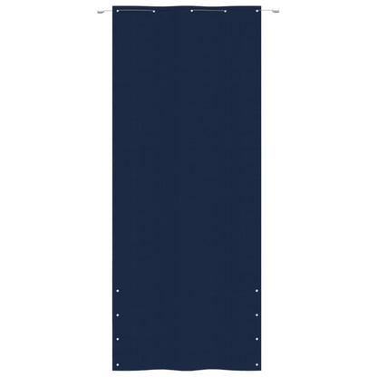 Paravento per Balcone Blu 100x240 cm in Tessuto Oxford