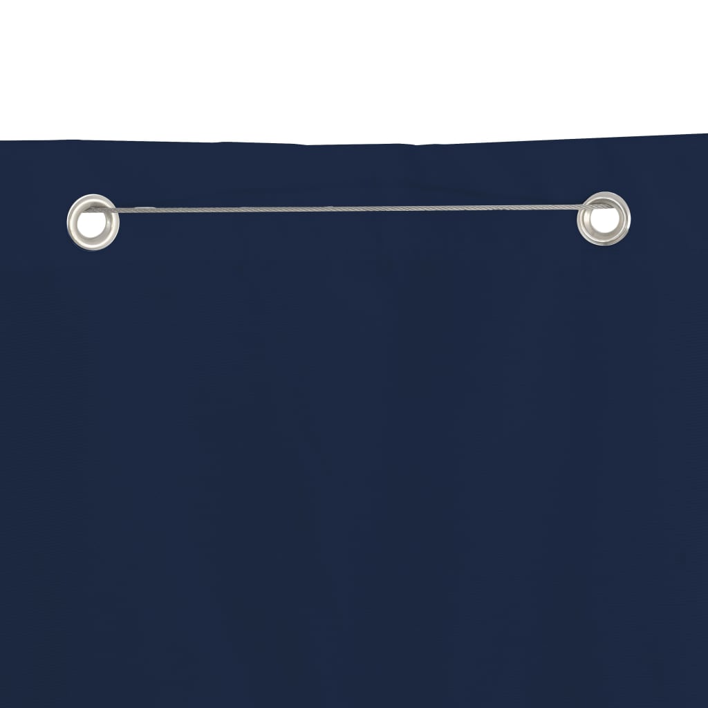 Paravento per Balcone Blu 120x240 cm in Tessuto Oxford