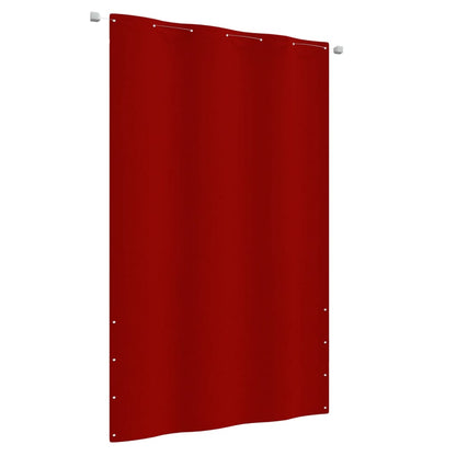 Paravento per Balcone Rosso 140x240 cm in Tessuto Oxford
