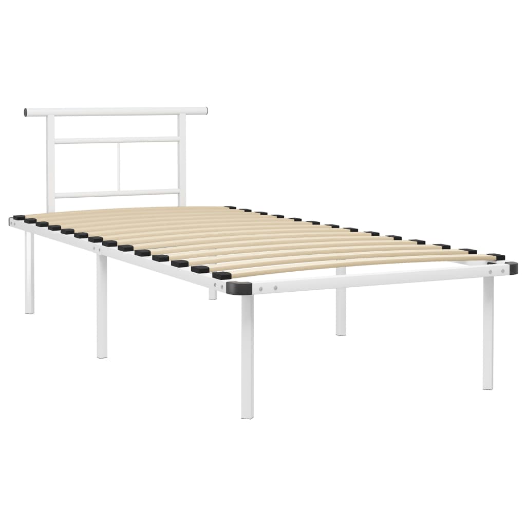 Giroletto Bianco in Metallo 90x200 cm