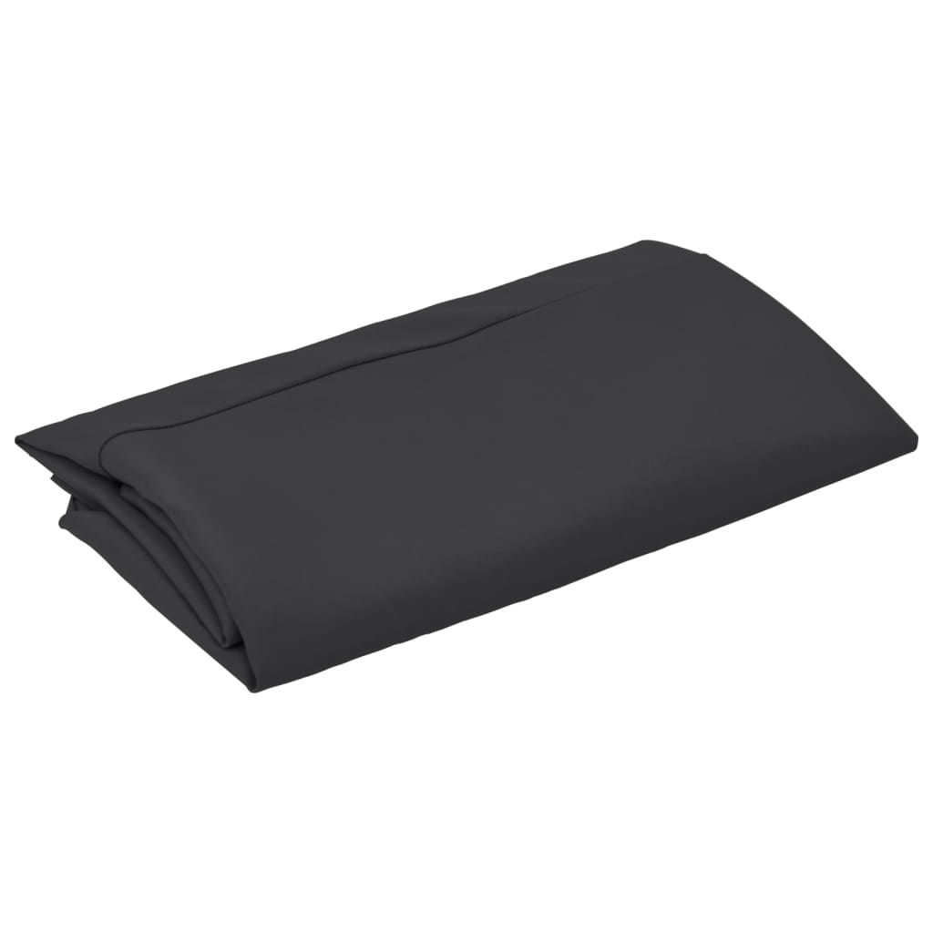 Telo di Ricambio per Ombrellone Nero 300 cm