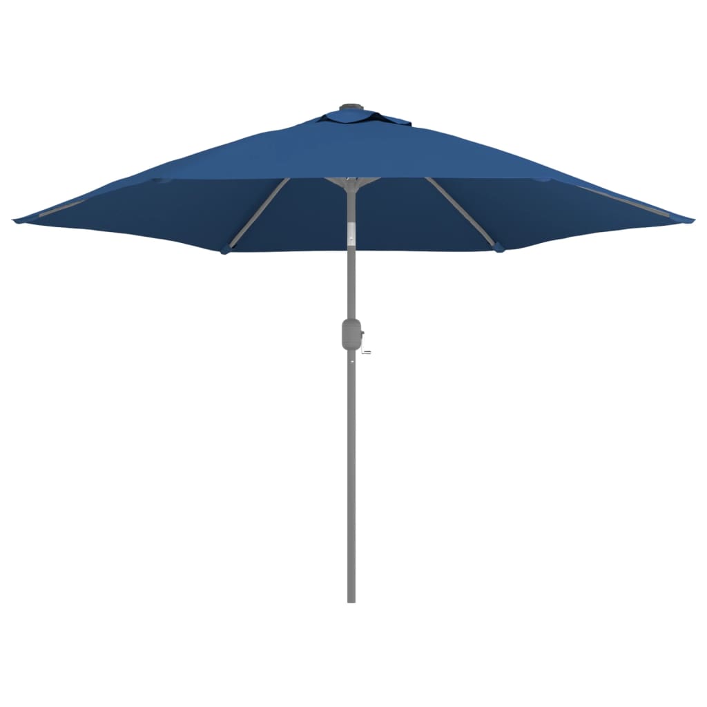Telo di Ricambio per Ombrellone Azzurro 300 cm