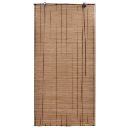 Tende a Rullo in BambÃ¹ 2pz 100x160 cm Marroni