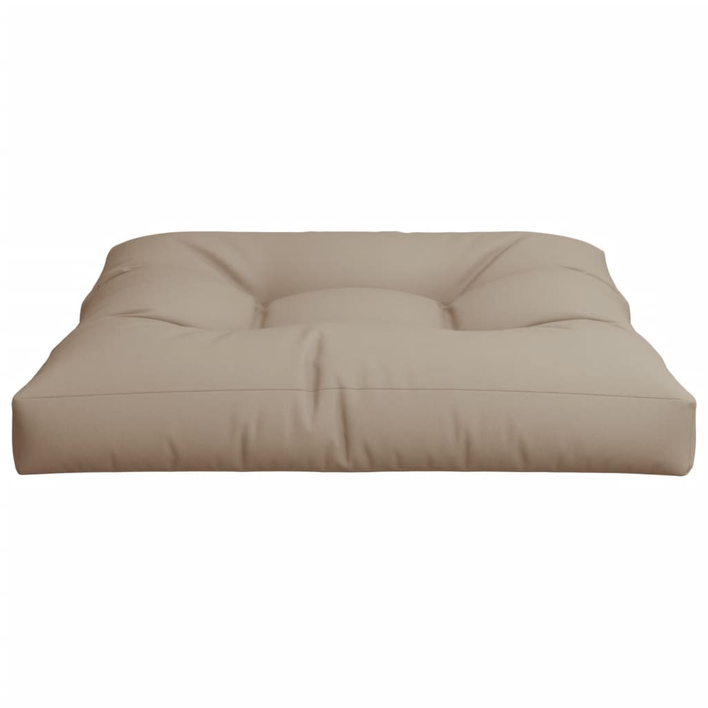 Cuscino per Pallet Tortora 70x70x12 cm in Tessuto