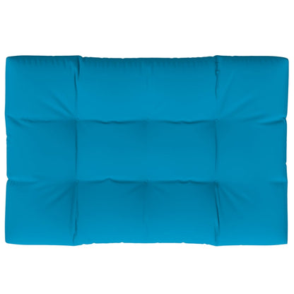 Cuscino per Pallet Blu 120x80x12 cm in Tessuto