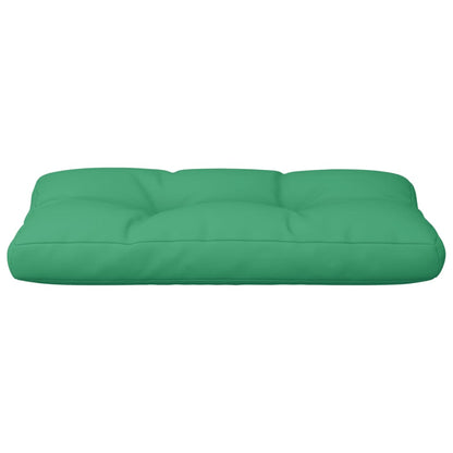Cuscino per Pallet Verde 70x40x12 cm in Tessuto