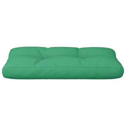 Cuscino per Pallet Verde 80x40x12 cm in Tessuto