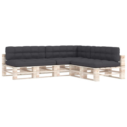 Cuscini per Divano su Pallet 7 pz Antracite