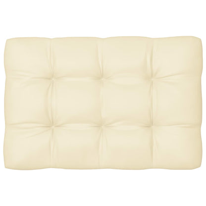 Cuscini per Divani su Pallet 7 pz Crema