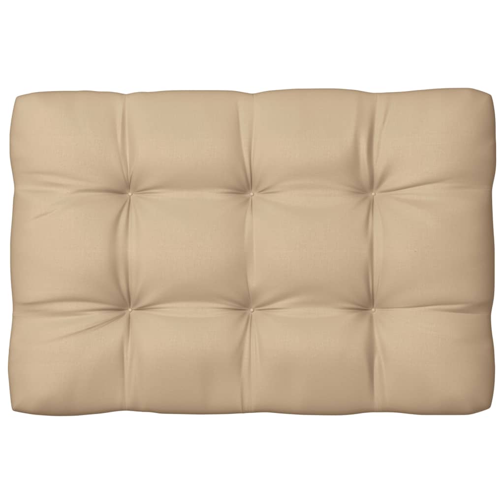 Cuscini per Divani su Pallet 7 pz Beige