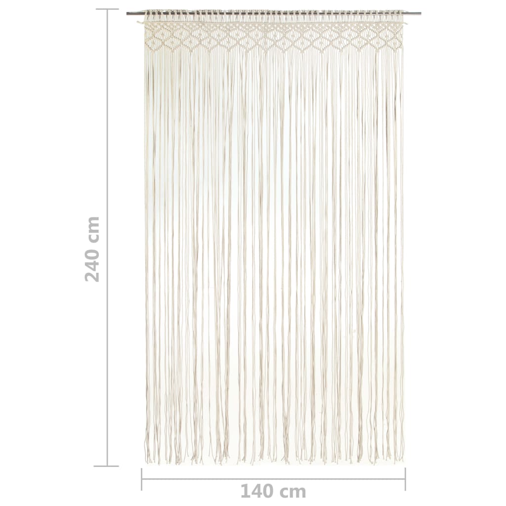 Tenda MacramÃƒÂ¨ 140x240 cm in Cotone