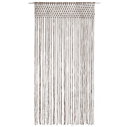 Tenda MacramÃ¨ Grigio Talpa 140x240 cm in Cotone
