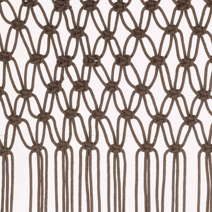 Tenda MacramÃ¨ Grigio Talpa 140x240 cm in Cotone
