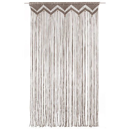 Tenda MacramÃ¨ Grigio Talpa 140x240 cm in Cotone