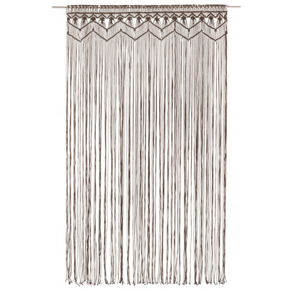 Tenda MacramÃ¨ Grigio Talpa 140x240 cm in Cotone