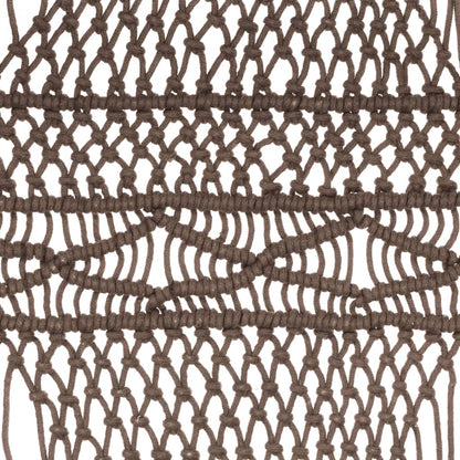 Tenda MacramÃ¨ Grigio Talpa 140x240 cm in Cotone