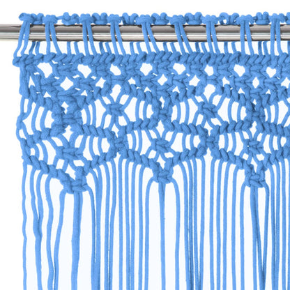 Tenda MacramÃ¨ Blu 140x240 cm in Cotone
