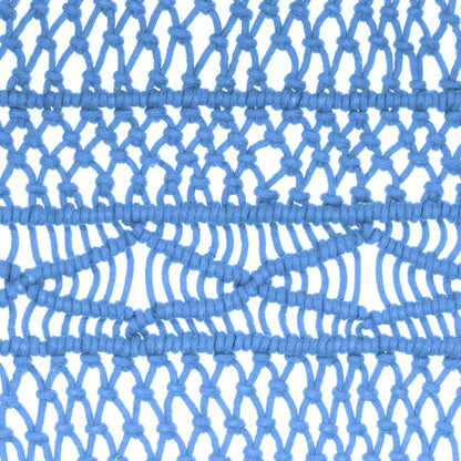 Tenda MacramÃ¨ Blu 140x240 cm in Cotone