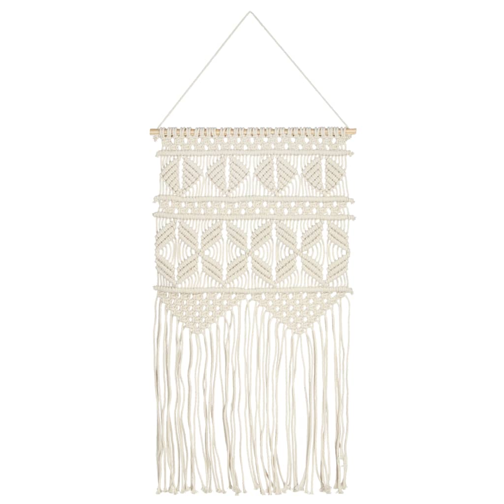 Decorazione da Parete in MacramÃƒÂ¨ 40x80 cm Cotone