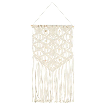 Decorazione da Parete in MacramÃƒÂ¨ 40x80 cm Cotone