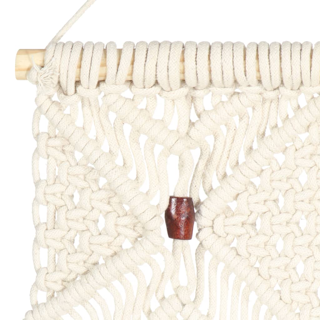 Decorazione da Parete in MacramÃƒÂ¨ 40x80 cm Cotone