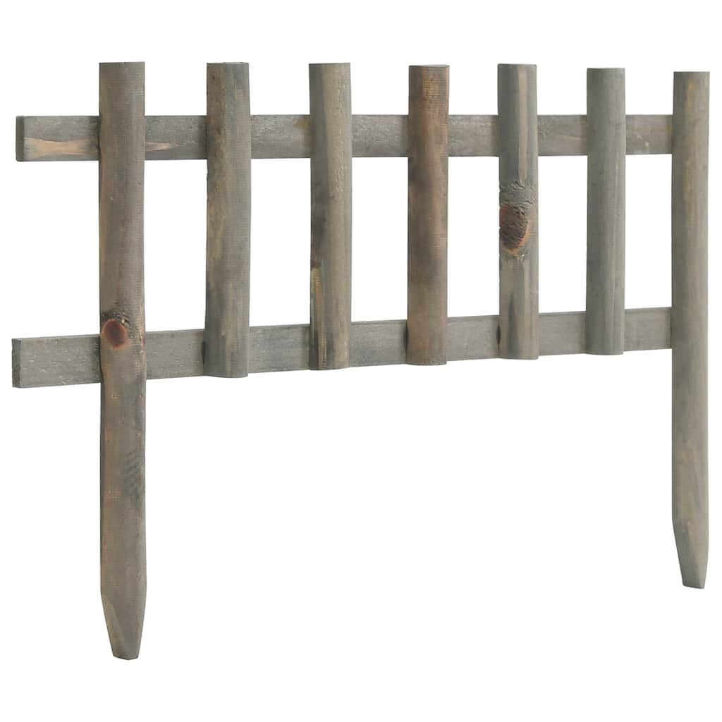 Bordature per Prato 10 pz in Legno di Abete 4,4 m