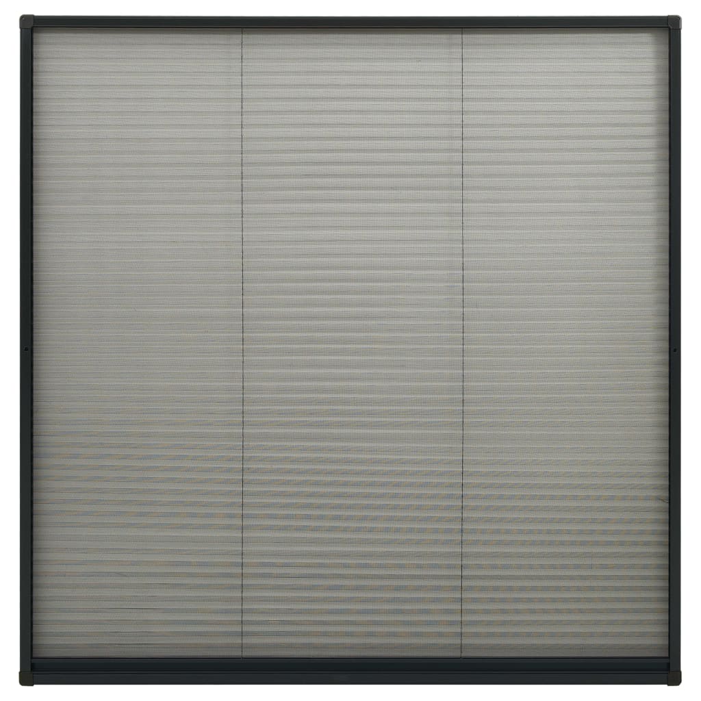 Zanzariera Plissettata per Finestre in Alluminio 120x120 cm