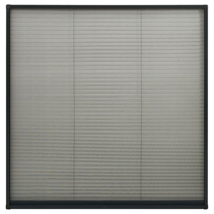 Zanzariera Plissettata per Finestre in Alluminio 120x120 cm