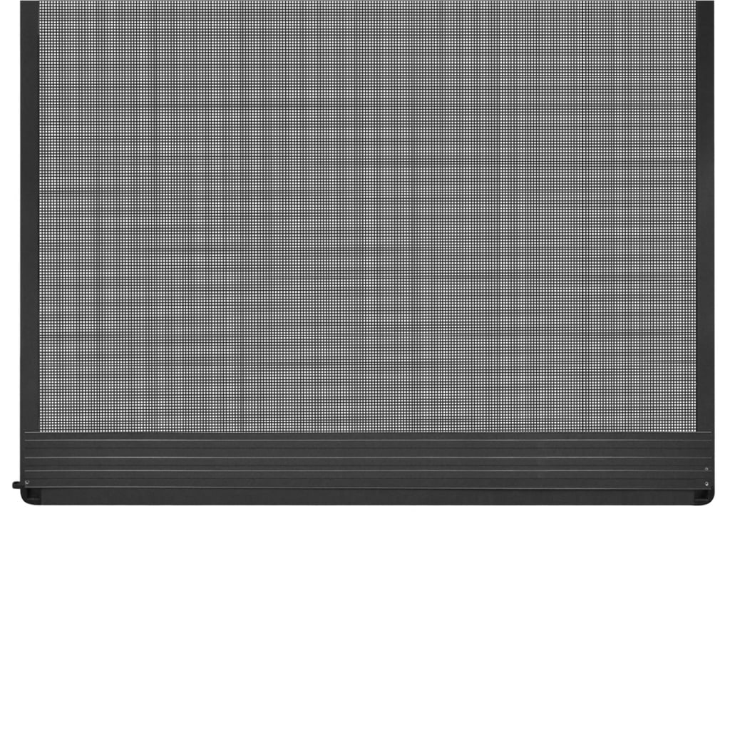 Zanzariera con Cardini per Porte Antracite 120x240 cm