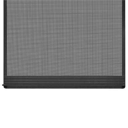 Zanzariera con Cardini per Porte Antracite 120x240 cm