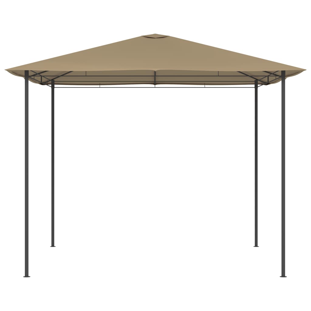 Gazebo 3x3x2,6 m Grigio Talpa 160 g/m²