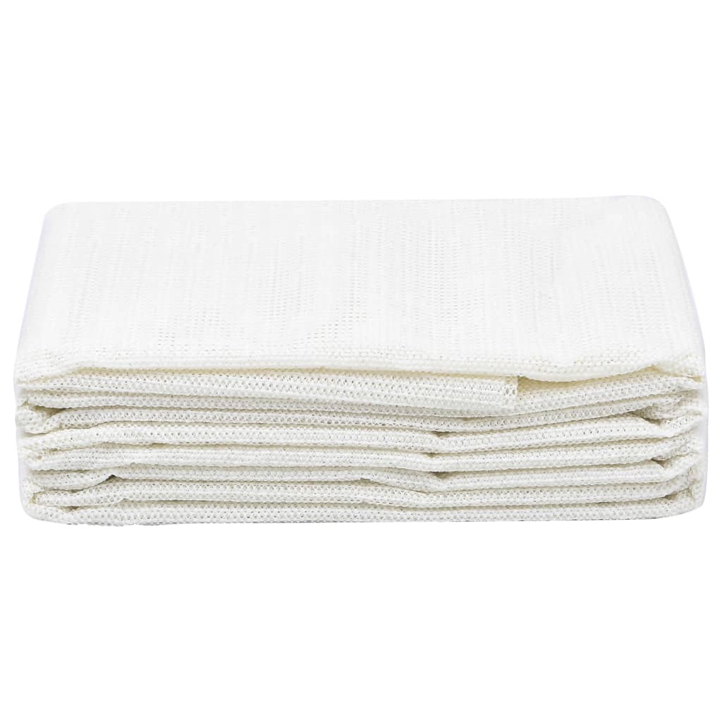 Tappeto da Tenda 200x1000 cm Bianco