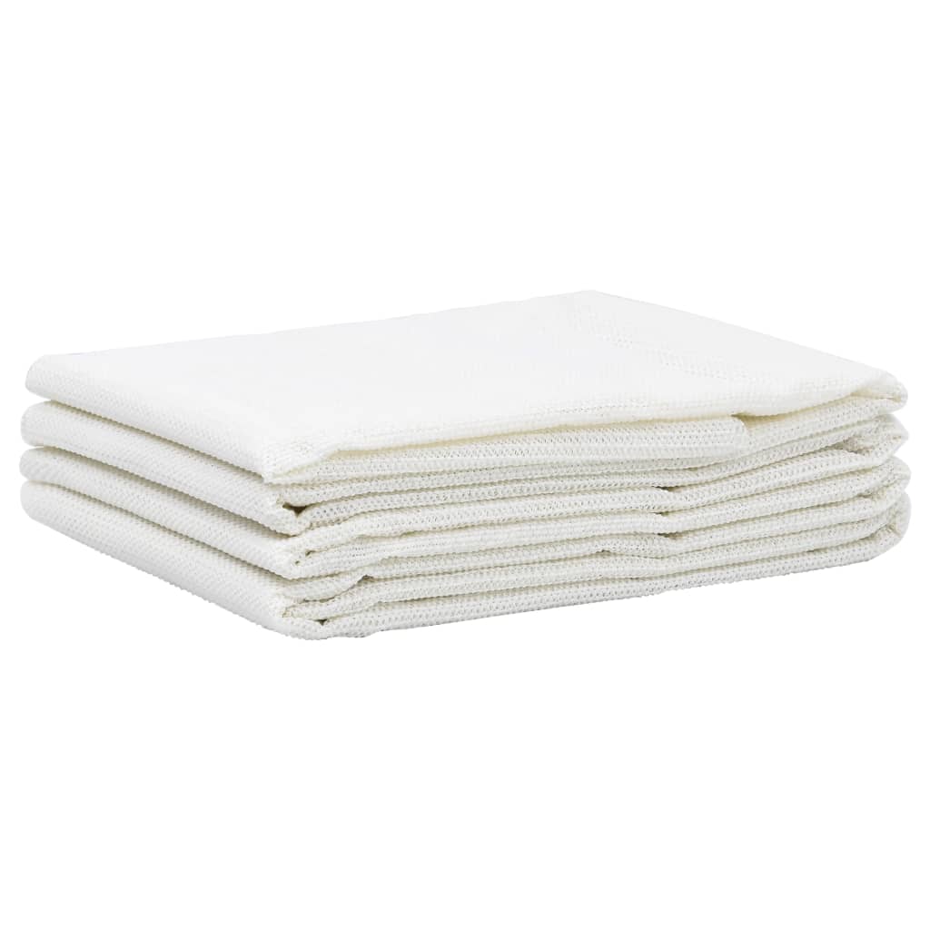 Tappeto da Tenda 200x1000 cm Bianco