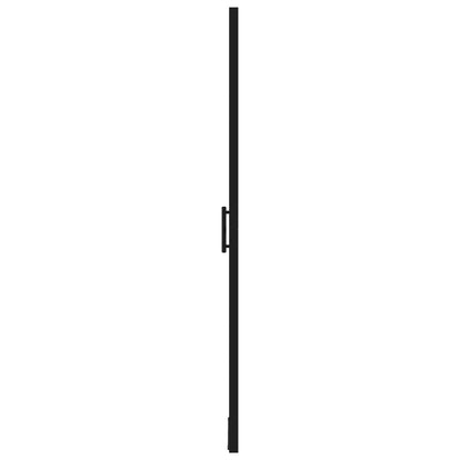 Porte per Doccia in Vetro Temperato 81x195 cm Nere