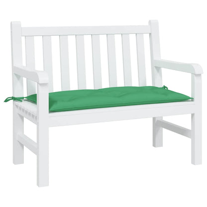 Cuscino per Panca Verde 100x50x7 cm in Tessuto Oxford