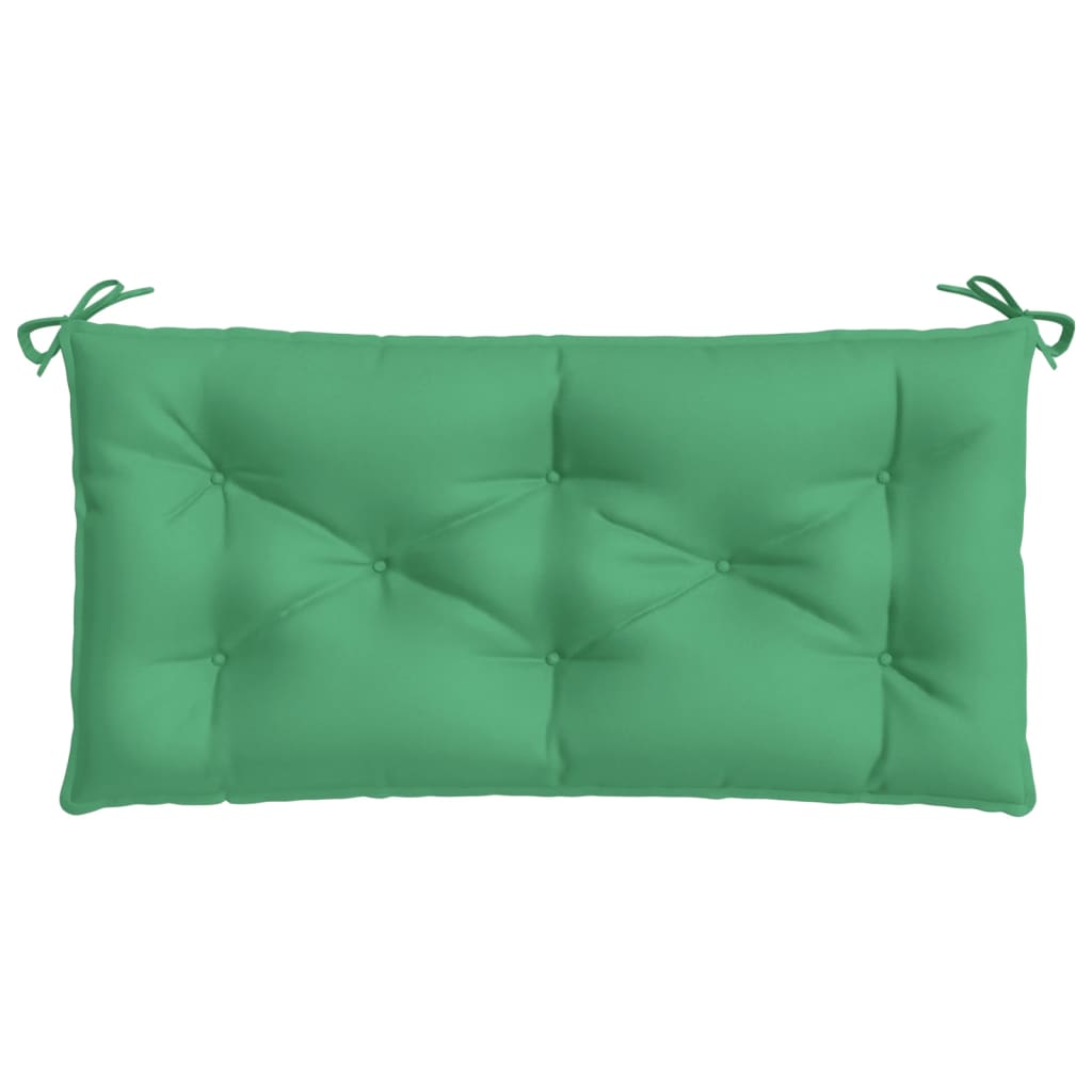 Cuscino per Panca Verde 100x50x7 cm in Tessuto Oxford