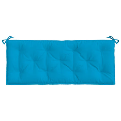Cuscino per Panca Azzurro 120x50x7 cm in Tessuto Oxford