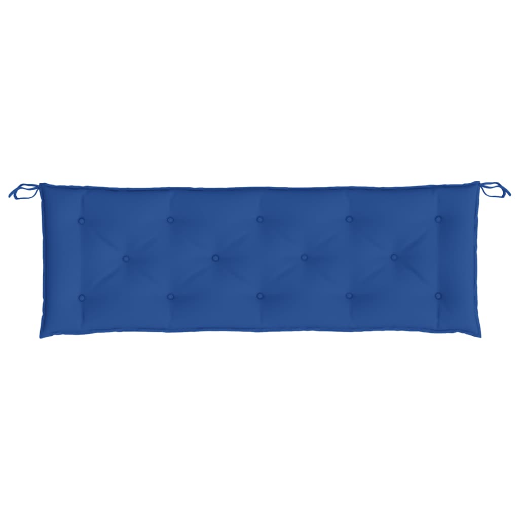 Cuscino per Panca Blu 150x50x7 cm in Tessuto Oxford
