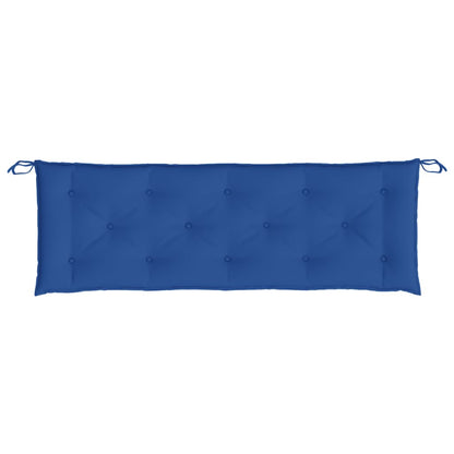 Cuscino per Panca Blu 150x50x7 cm in Tessuto Oxford