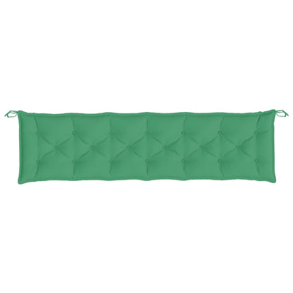 Cuscino per Panca Verde 200x50x7 cm in Tessuto Oxford