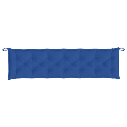 Cuscino per Panca Blu 200x50x7 cm in Tessuto Oxford