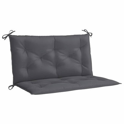 Cuscino per Panca Antracite 100x(50+50)x7cm in Tessuto Oxford