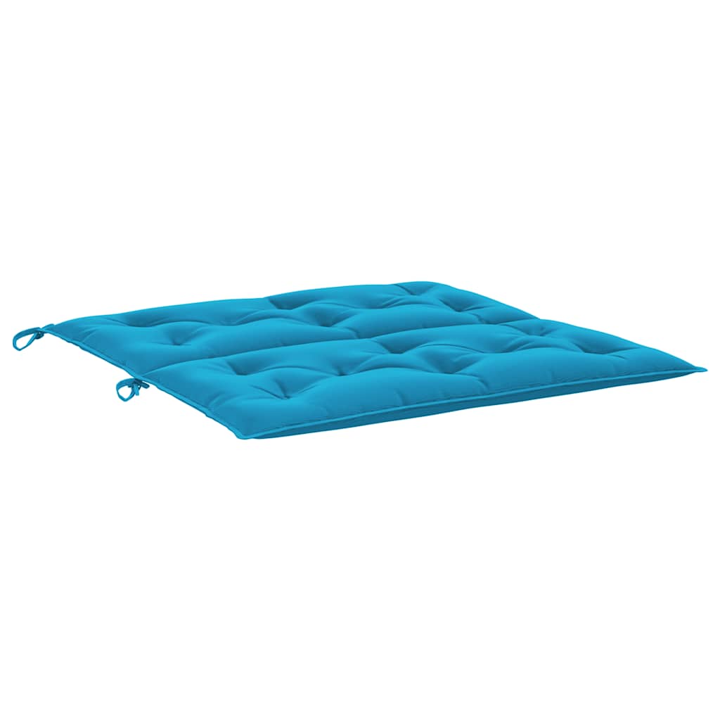 Cuscino per Panca Azzurro 100x(50+50)x7cm in Tessuto Oxford